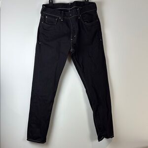 Levi's 511 Black with White Stitching Size 36